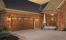 Rustic Collection | Clopay entry door Model FR2100 with Tuscany Glass